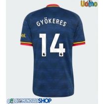 Maglie da calcio Arsenal Viktor Gyokeres #14 Seconda Maglia 2026-27 Manica Corta